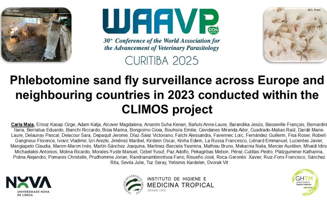 CLIMOS findings at the World Association for the Advancement of Veterinary Parasitology (WAAVP)